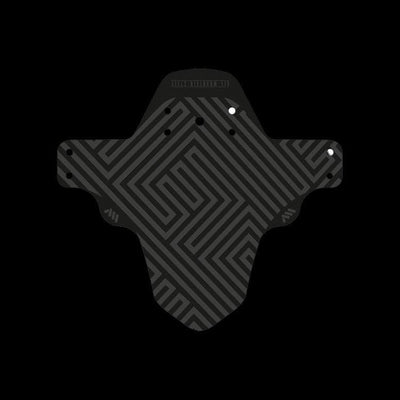 All Mountain Style Mudguard - Maze - Black/Grey -