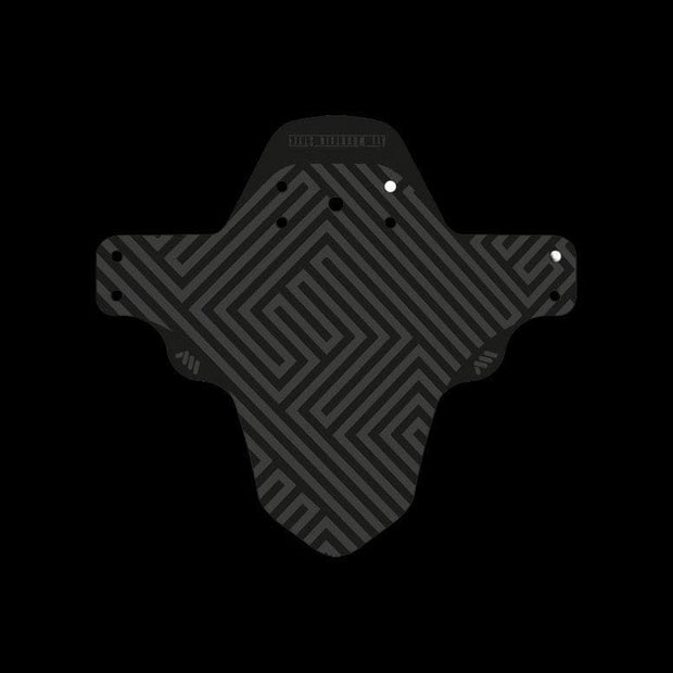 All Mountain Style Mudguard - Maze - Black/Grey -