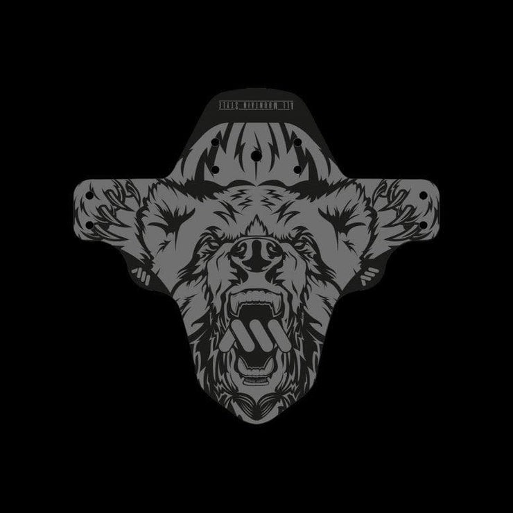 All Mountain Style Mudguard - Bear - Black/Grey -