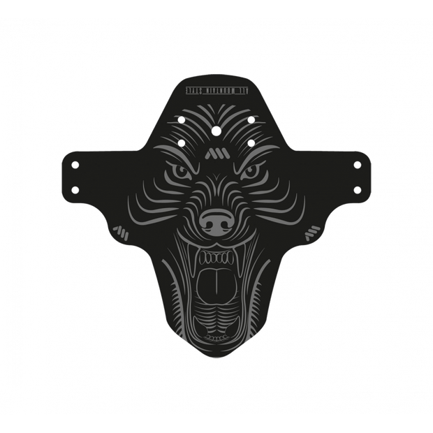 All Mountain Style Mudguard - Wolf - Black/Grey -