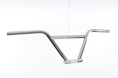 T BONE" BMX HANDLEBAR SUIT MODERN OR OLD SCHOOL BMX OR FREESTYLE CHROME