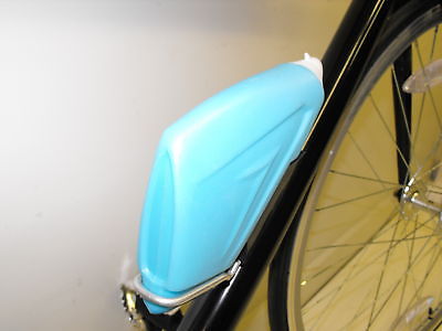 SPORTS BIKE-FIXIE UNIQUE AERO WATER BOTTLE & CAGE BLUE