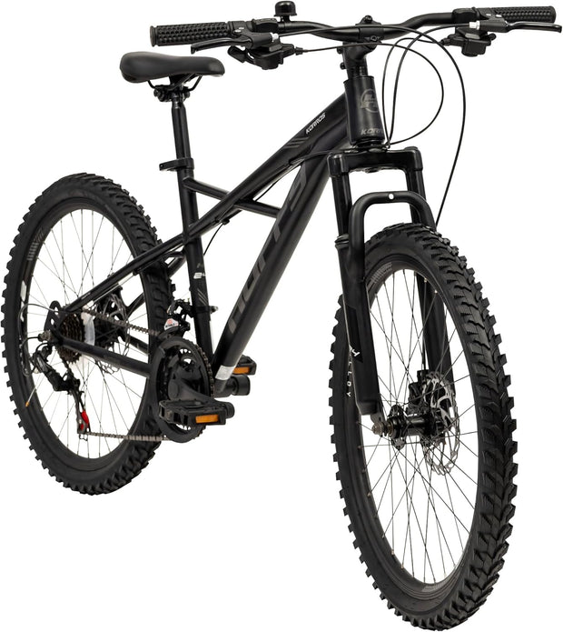 Huffy Korros Hardtail Mountain Bike Hardtail + Front Suspension + Shimano Gears