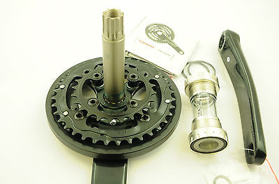 SRAM TRUVATIV STYLO 2.2 OCT GXP 9 SPEED DOUBLE CHAINWHEEL SET 24-36 TEETH 175mm