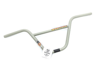 WETHEPEOPLE MAD MAX 8.7” RISE BMX FULL CR-MO 730mm HANDLEBAR GREY