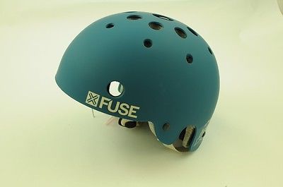 X FUSE LINK BMX-SKATE BIKE HELMET LARGE (59-60cm) SALE PRICE 50% OFF MATT TEAL