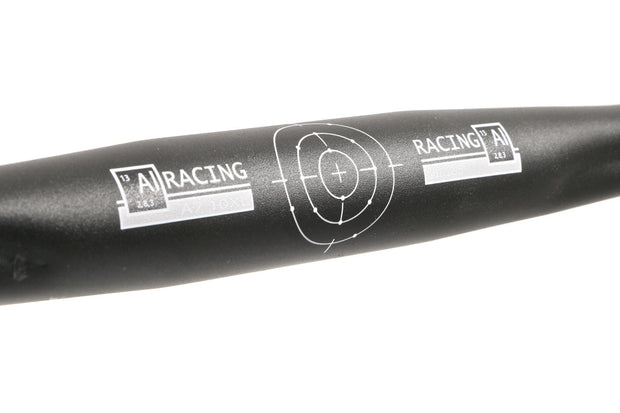 AI RACING LIGHTWEIGHT ALLOY DROP HANDLEBARS ROAD BIKE BLACK 31.8mm 460mm WIDE (440mm CENTRES)