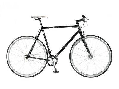 VIKING FX 700c FIXIE BIKE URBAN FIXED WHEEL FLAT BAR BLACK 53cm - V97965