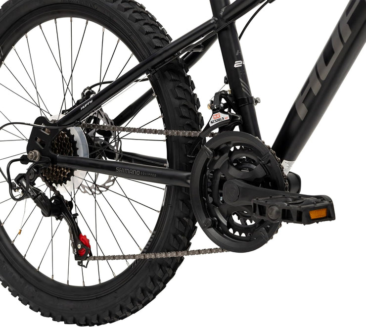 Huffy Korros Hardtail Mountain Bike Hardtail + Front Suspension + Shimano Gears