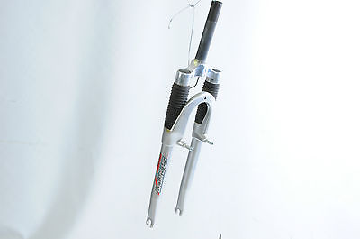 SUNTOUR M6300 SUSPENSION FORK 26" MTB BIKE 1" 25.4 THREADED STEERER142mm SILVER