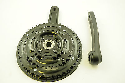 SR SUNTOUR TRIPLE CW9 42-32-22 TEETH CHAINWHEEL SET 170mm BLACK £10 OFF RRP