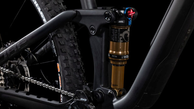 2025 Cube Stereo ONE44 C:62 Race Full Suspension Mountain Bike in Black