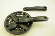 SR SUNTOUR TRIPLE CW9 42-32-22 TEETH CHAINWHEEL SET 170mm BLACK £10 OFF RRP