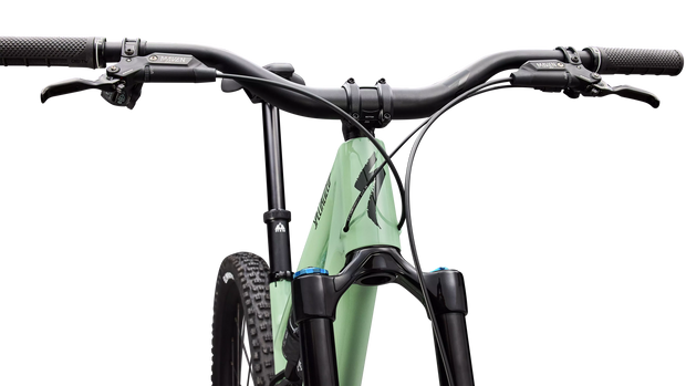 2026 Specialized Stumpjumper 15 EVO Expert AXS Full Suspension Mountain Bike in Gloss Pistachio