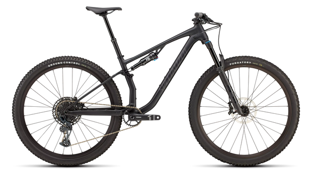 2025 Specialized Chisel Comp EVO Alloy Full-Suspension Mountain Bike in Satin Black