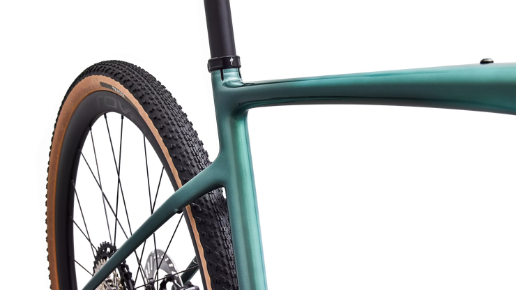 2026 Specialized Diverge 4 Expert Shimano GRX Di2 Carbon Gravel Bike in Fjord Metallic