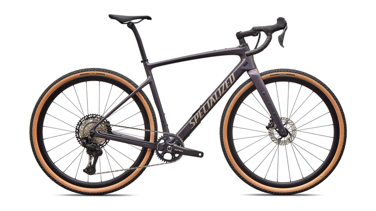 2026 Specialized Diverge 4 Expert Shimano GRX Di2 Carbon Gravel Bike in Nebula Metallic