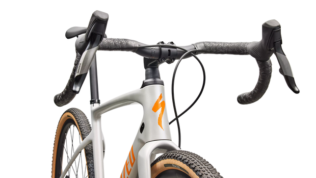 2026 Specialized Diverge 4 Comp Carbon SRAM Apex AXS Carbon Gravel Bike in Dolomite Metallic