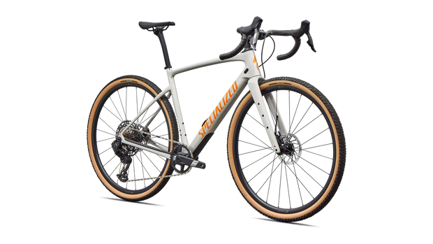 2026 Specialized Diverge 4 Comp Carbon SRAM Apex AXS Carbon Gravel Bike in Dolomite Metallic