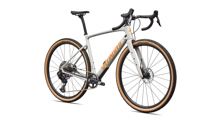 2026 Specialized Diverge 4 Comp Carbon SRAM Apex AXS Carbon Gravel Bike in Dolomite Metallic
