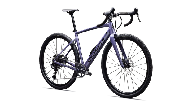 2026 Specialized Diverge 4 Comp Alloy SRAM Apex Gravel Bike in Gloss Mauve Metallic