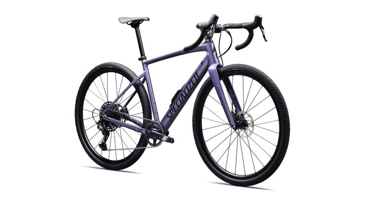 2026 Specialized Diverge 4 Comp Alloy SRAM Apex Gravel Bike in Gloss Mauve Metallic