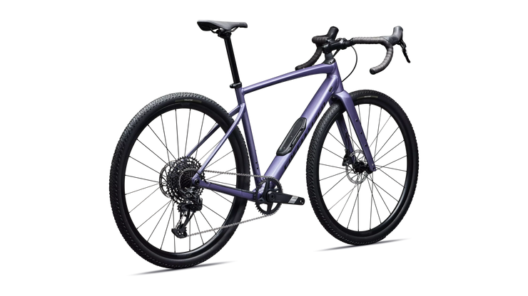 2026 Specialized Diverge 4 Comp Alloy SRAM Apex Gravel Bike in Gloss Mauve Metallic