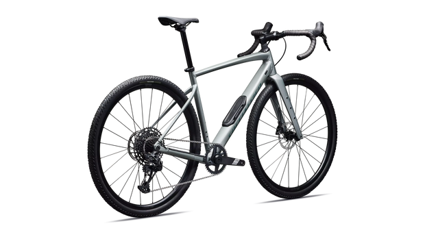 2026 Specialized Diverge 4 Comp Alloy SRAM Apex Gravel Bike in Satin Shadow Silver