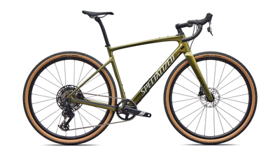 2026 Specialized Diverge 4 Comp Carbon SRAM Apex AXS Gravel Bike in Laurel Green Metallic
