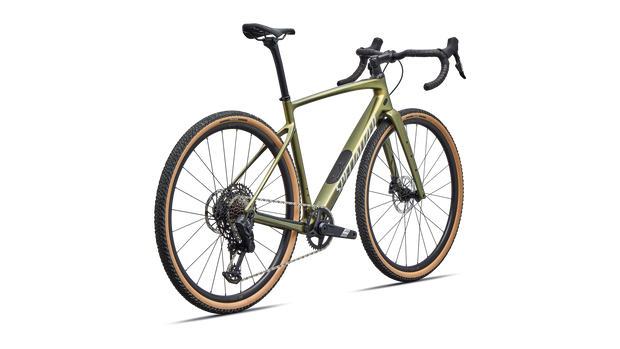 2026 Specialized Diverge 4 Comp Carbon SRAM Apex AXS Gravel Bike in Laurel Green Metallic