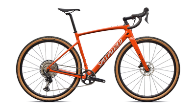 2026 Specialized Diverge 4 Sport Carbon Shimano GRX 600 Carbon Gravel Bike in Deep Orange