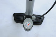 VENTO TRACK BIKE HAND PUMP AND GAUGE FITS ALL VALVES, WORKSHOP, CYCLE MECHANIC