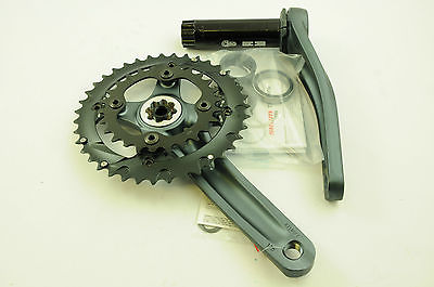 TRUVATIV SRAM X7 GXP 10 SPEED DOUBLE CHAINWHEEL CHAINSET 170mm BB30 39-26 50% OF