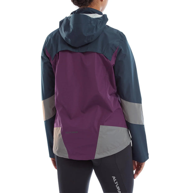 Altura Nightvision Typhoon Women's Waterproof Jacket in Purple