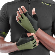 Altura Progel Unisex Cycling Mitts in Lime