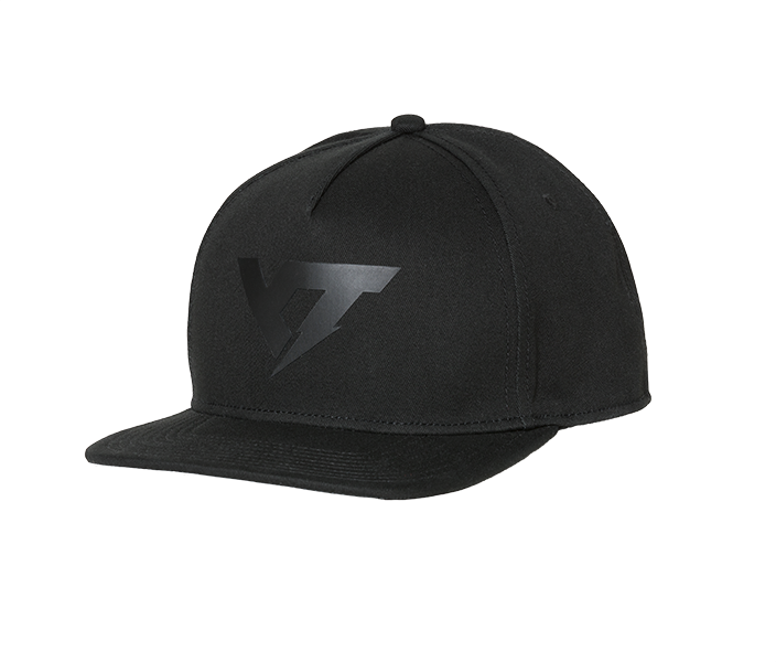 YT LOGO  SNAPBACK CAP BLACK