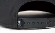 YT LOGO  SNAPBACK CAP BLACK