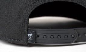 YT LOGO  SNAPBACK CAP BLACK