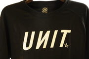 UNIT Flex Crew Neck Men’s Pullover Sweatshirt - Jumper Medium Black