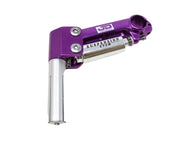 TRANZ X JD COMPONENTS MTB ATB SUSPENSION HANDLEBAR STEM 22.2mm-25.4mm PURPLE
