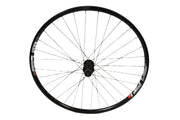 26" 559 - 19 CENTRE LOCK DISC REAR WHEEL SHIMANO FH-TX505 8/9/10 SPEED BLACK RIM