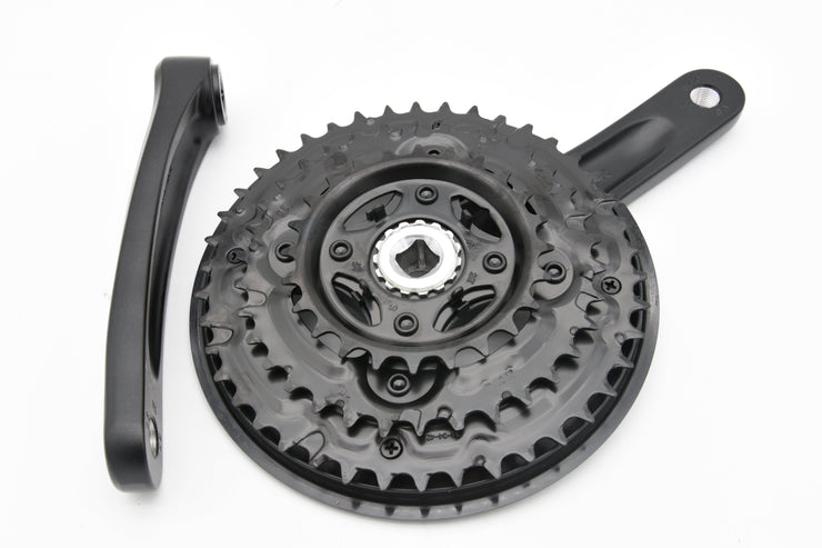 All Terra MTB Bike Triple Chainset 42/34/24T Short 165mm Crank Arm Chain Wheel Set