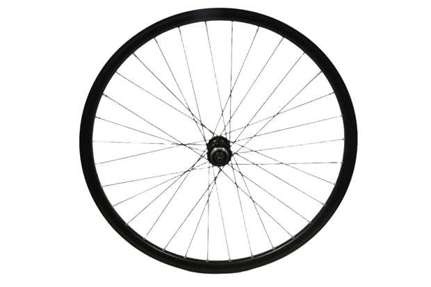 27.5 650B CENTRE LOCK DISC FRONT WHEEL SHIMANO HB-TX505 BLACK RIM