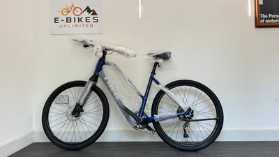 Trek Dual Sport+ 2 Stagger Electric bike LARGE Hybrid eBike Hex Blue BRAND NEW