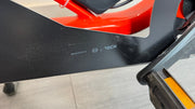 Tern Quick GSD S10 Black E-cargo Bike Red With Clubhouse seat cushion 286 miles
