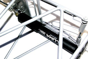 Tranz-x Bike Rear Alloy Carrier Pannier Adjustable Luggage Rack 26-700c Wheels Silver
