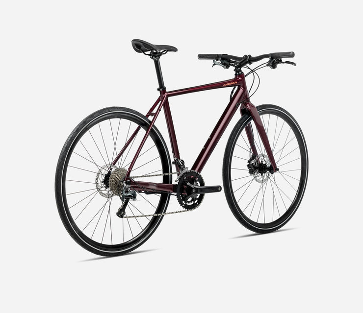 2025 Orbea Vector 35 Hybrid Bike in Red