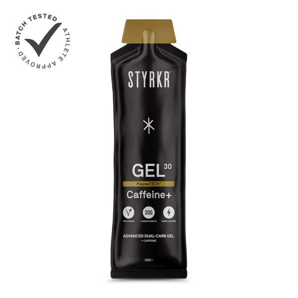 STYRKR GEL 30 Caffeine+ Dual-Carb Energy Gel
