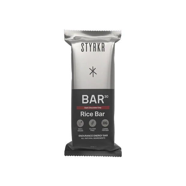 Styrkr BAR30 Dark Chocolate Chip Energy Bar Box of 12