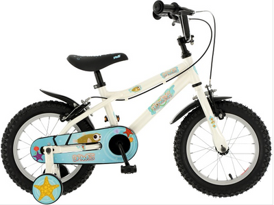 14" Blowfish White Bike